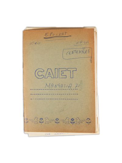 Geo Bogza, carnet cu însemnări și poeme extrase, 1965 - 1977