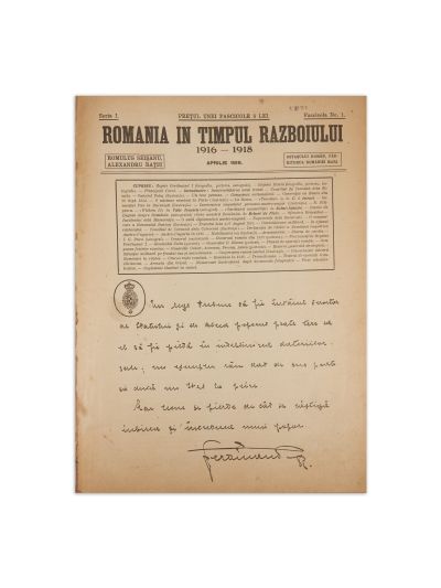 Romulus Seișanu, Alexandru Rațiu, România în timpul Războiului, 1919