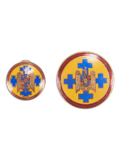 Frontul Renașterii Naționale, două insigne