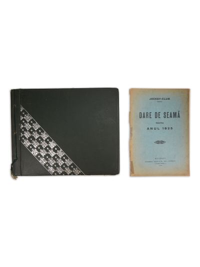 Jockey-Club, dare de seamă pentru anul 1925 + album de călărie