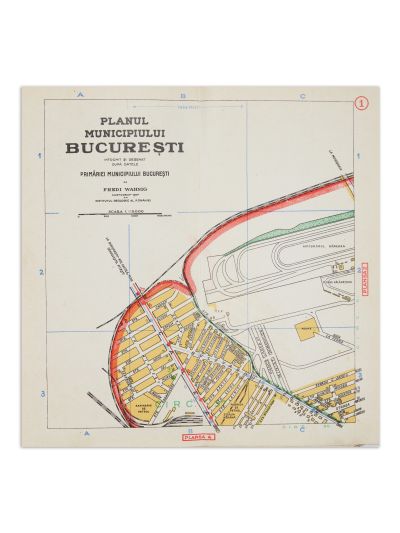 Ghid oficial al Bucureștiului cu 20 hărți pentru orientare, 1934