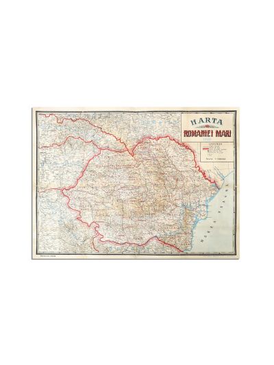 România Mare, hartă, 1920
