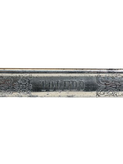 Sabie de ofițer de infanterie, oțel de Toledo, perioada regelui Carol I