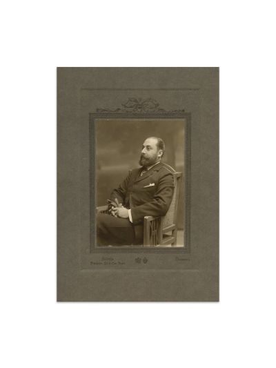 Grigore Rioșanu, fotografie de epocă, atelier Julietta