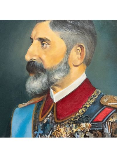 Teodor Vișan, Regele Ferdinand I - Întregitorul, ulei pe pânză