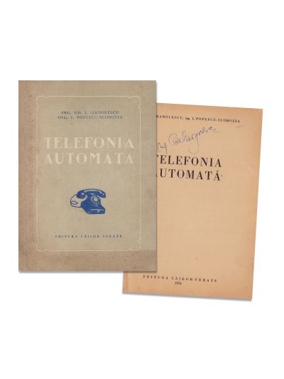Telefonia automată + Lista abonaților telefonici din București, două volume, 1956-1958