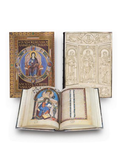 Codex Aureus - Evangheliarul de la Lorsch, începutul sec. IX, anastatică