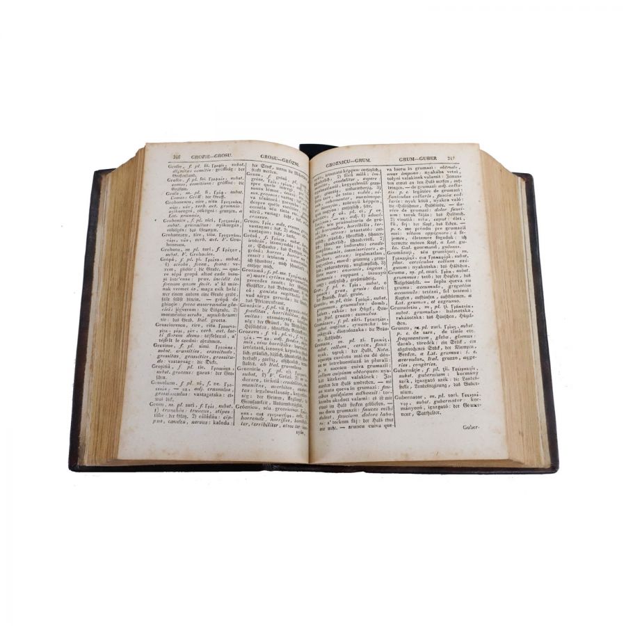 Lexicon, Buda, 1825
