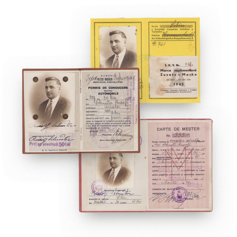 Lot 2 permis Officier réserve 3ème Spahis 1949 - Collection