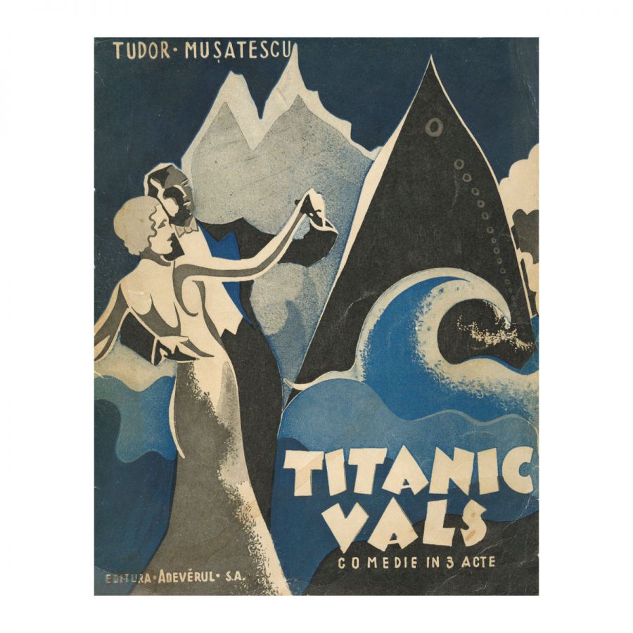 T. Mușatescu, Titanic Vals, cu dedicație pentru Ion Ulmeni