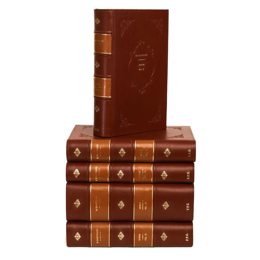 Mihail Sadoveanu, Opere, 5 volume, cu dedicație