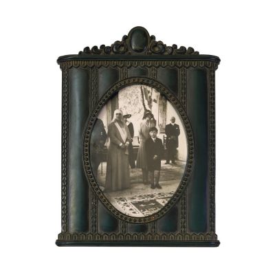 Regina Maria alături de Regele Mihai, fotografie de epocă, atelier Foto Royal, cca. 1928