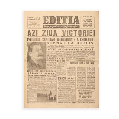 Publicația „Ediția”, 10 Mai 1945 - Ziua Victoriei