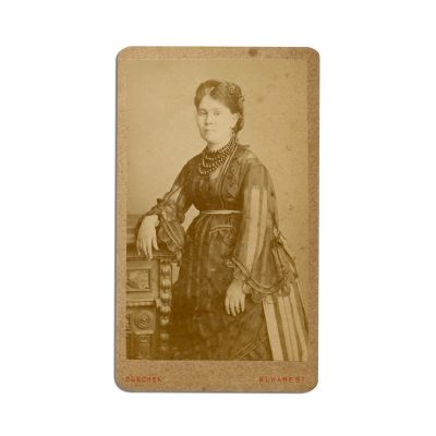 9 fotografii format carte-de-visite, atelier Franz Duschek