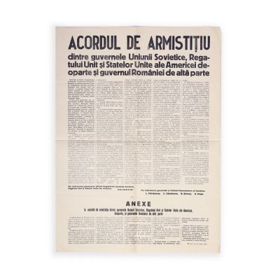 Acordul de Armistițiu dintre Aliați și România