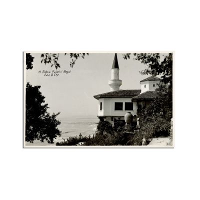 Castelul reginei Maria din Balcic, opt fotografii tip carte poștală