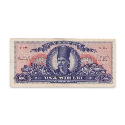 Bancnotă în valoare de 1000 lei din 25 iunie 1947 