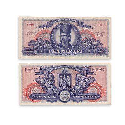 Bancnotă în valoare de 1000 lei din 25 iunie 1947 