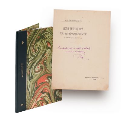G. I. Ionnescu-Gion, Liceul Țepeluș-Vodă, 1904, cu dedicație olografă