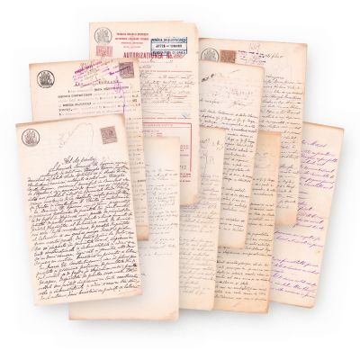 Documente privind vânzarea unor terenuri, 1873-1923