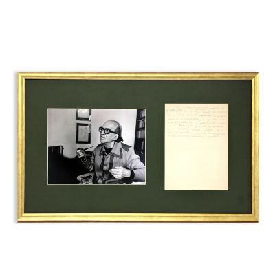 Mircea Eliade, Suntem cea mai binecuvântată generație din câte s-au văzut, filă manuscris