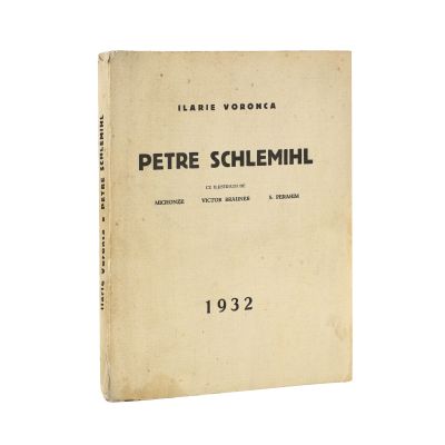 Ilarie Voronca, Petre Schlemihl, 1932, cu dedicația autorului