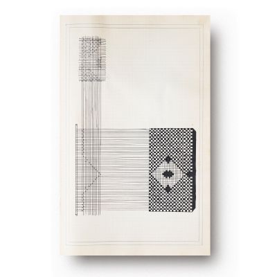 Caiet de țesătorie, Școala de Sericicultură de sub înaltul patronaj al M.S. regina Maria, 1933-1934