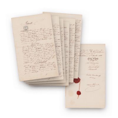 Document de achiziție privind calea ferată din zona Reșița, 5 noiembrie 1864