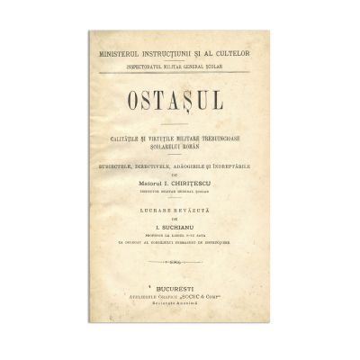 I. Chirițescu, Ostaşul, 1906