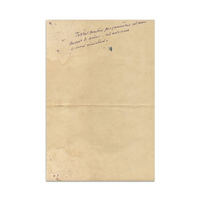 Regina Maria, text dactilografiat pentru Biserica Stella Maris, cca. 1933 - Piesă rară