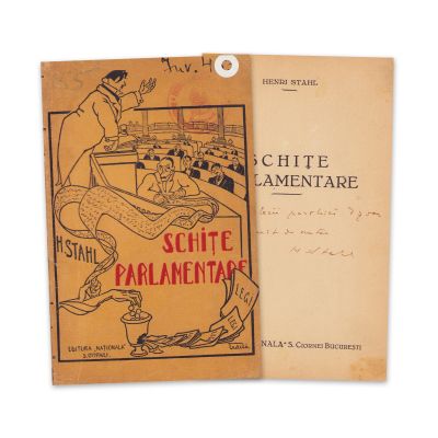 H. Stahl, Schițe Parlamentare, cu dedicație