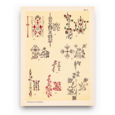 Constantin Moisil, Documente de Miniaturistică Românească culese și reproduse de Magdalena N. Iorga, 1928 - 1929 