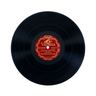 Yehudi Menuhin, George Enescu, Édouard Lalo, Symphonie Espagnole Op. 21, album cu 4 discuri shellac