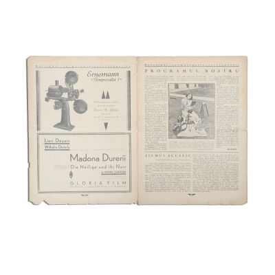 Publicația „Buletinul Cinematografic și Fotografic”, Anul I, Nr. 1, 1 martie 1929