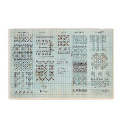 Ani și Olivia Sârbu, Album de cusături și țesături naționale românești