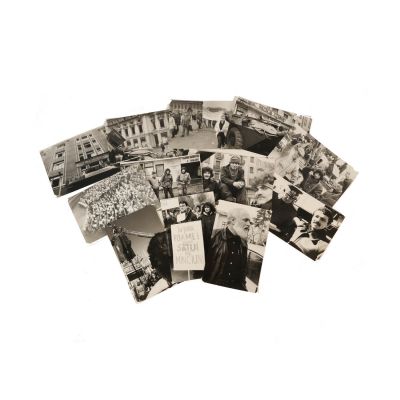 Revoluția din 1989, colecție de 12 fotografii realizate de Miron Ionescu