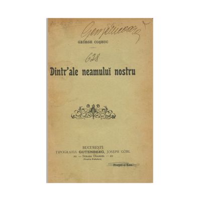 George Coșbuc, Dintr-ale neamului nostru, 1903