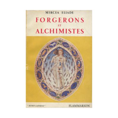 Mircea Eliade, Forgerons et alchimistes, cu dedicație către Mircea Handoca