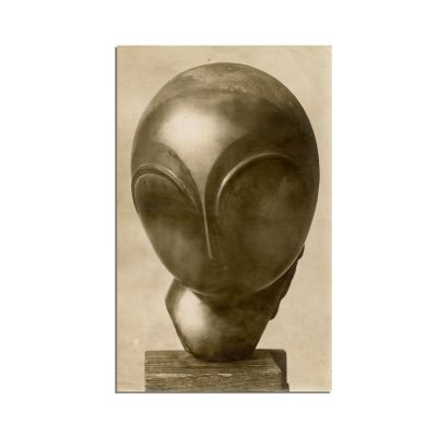Portretul domnișoarei Pogany, fotografie de Constantin Brâncuși - Piesă extrem de rară