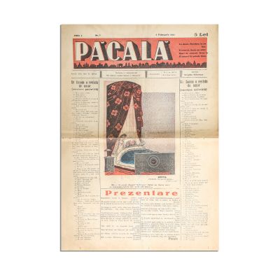 Publicația „Păcală”, Anul I, Nr. 1, 1941 + „Pierde-vară”, Anul I, Nr. 1, 1941