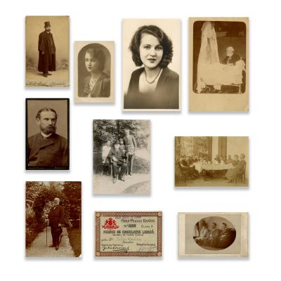 Iuliu Coroianu, arhivă de fotografii și documente, 1900 - 1931