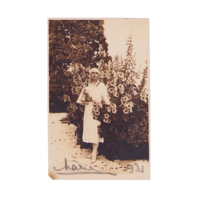 Regina Maria la Balcic, carte poștală redactată olograf, 1931