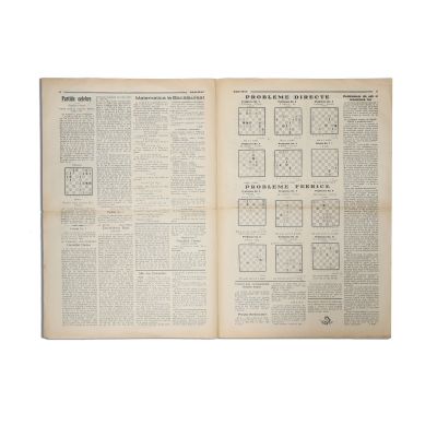 Publicația „Șah-Mat”, Anul I, Nr. 1, 10 martie 1935