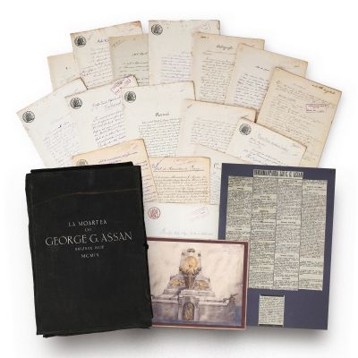 Colecție de documente din arhiva comerciantului George Assan și cea a lui Mihail Darvari