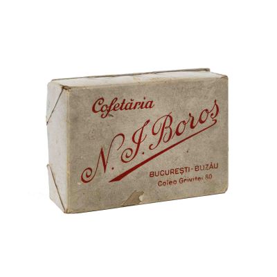Bomboneria Palatului, Gerbeaud, Zamfirescu, Cofetăria N. I. Boroș, 4 cutii