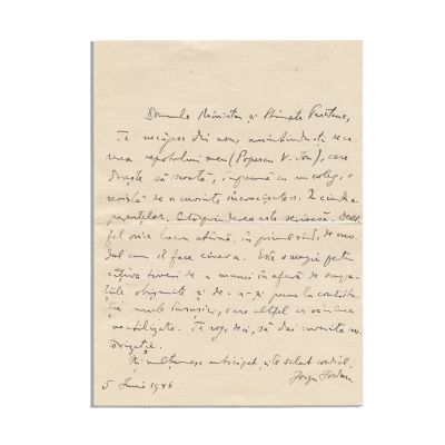 Iorgu Iordan, scrisoare către Medi și Gheorghe Dinu + scrisoare către Petre Constantinescu-Iași, 1946