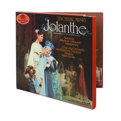 Pyotr Ilyich Tchaikovsky, Jolanthe Op. 69 , două discuri LP + pliant cu autografele interpreților