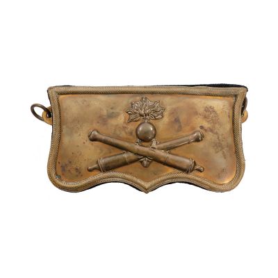 Leduncă de ofițer de artilerie călăreață, cca. 1900