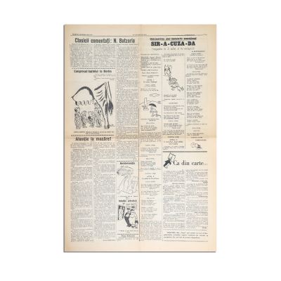 Publicația „Pinguinul”, Anul I, Nr. 1, 28 februarie 1937