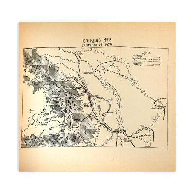 Gen. R. Rosetti, Essais sur l’art militaire des roumains, 1935, cu dedicație